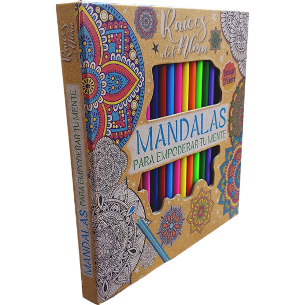 Latinbooks - Libro Raíces Del Alma - Mándalas Para Empoderar Tu Mente