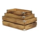 thumbnail image 3 of Juego de cajas Cheung's Rustic Farmstead de madera marrón oscuro (4832A-3), 3 of 9