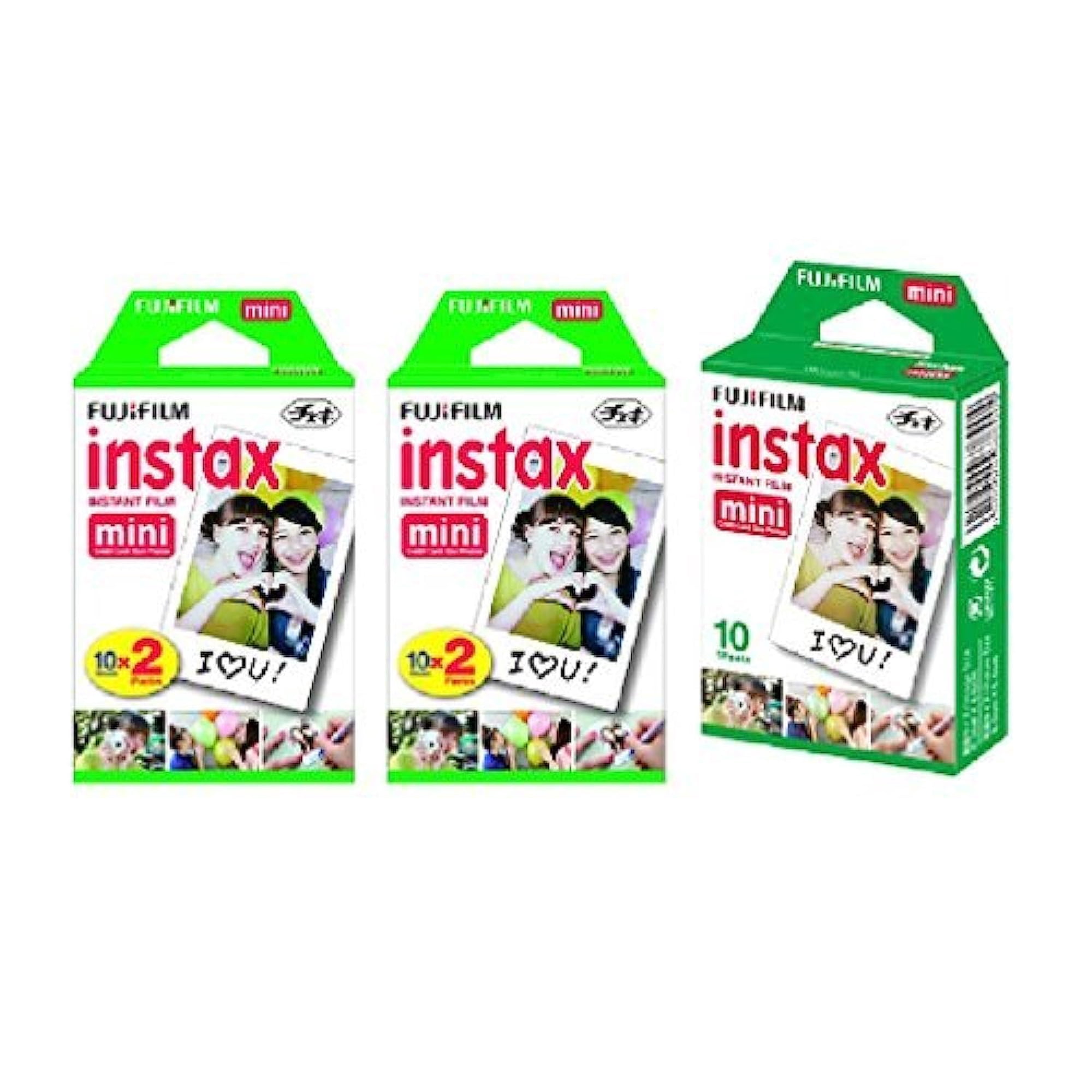 Fujifilm - Película Instantánea Instax Mini Twin Pack 50 Imágenes