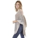 thumbnail image 2 of Ponchos Po049 Beige Mujer, 2 of 3