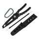 thumbnail image 4 of Alicates de pesca con agarre de pescado, agarrador con cordón, regalos para hombres, hebilla de pescado, controlador de pesca al aire libre, accesorio negro, 4 of 5
