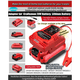 thumbnail image 4 of Adaptador de Arrancadores de Auto para Baterías Craftsman 20V V20, Arrancador de Batería de Auto de Calibre 11, Cables de Refuerzo de Motor 12V para Arrancar Baterías Muertas O Débiles, Usar Menos..., 4 of 7