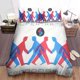 thumbnail image 1 of Supertramp Cannonbal Quilt Duvet Cover Set Queen Super Home Textiles3-Piece Bedding Set, 1 of 5