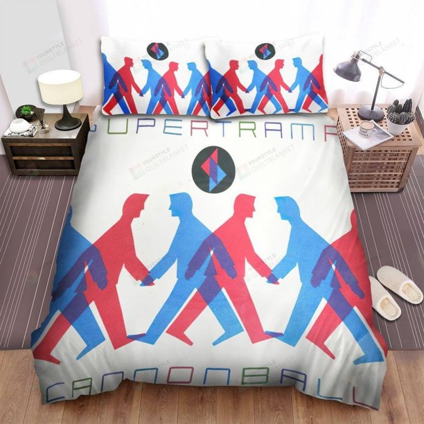 Supertramp Cannonbal Quilt Duvet Cover Set Queen Super Home Textiles3-Piece Bedding Set