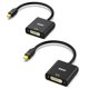 thumbnail image 1 of Adaptador Mini DP a DVI BENFEI de 2 unidades con conectores chapados en oro, 1 of 6
