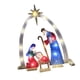 thumbnail image 1 of Belenes Para Navidad Esculturas Navideñas Iluminadas Y Brillantes Decoraciones Estilo E, 1 of 3