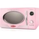 thumbnail image 2 of Microondas Nostalgia Retro 0.9 Pies 800W Rosa Encimera, 2 of 3