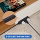 thumbnail image 4 of Cable De Extensión Para Interiores De 9 Pies Con 3 Salidas 13 A 1625 W Negro Paquete De 2, 4 of 8