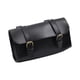 thumbnail image 3 of Bolsa Delantera Para Bicicleta, Resistente Al Agua, Profesional, De Cuero PU, Para Manillar De Bicicleta, Color Negro, 3 of 5