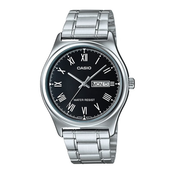 Reloj Analogo Plateado Casio MTP-V006D-1B