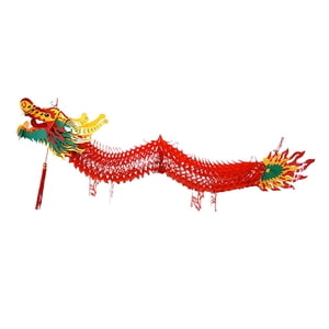 Bothyi - Festival De Primavera Dragon Lantern Restaurante Dragón De Papel Decorativo 2,3 Metros