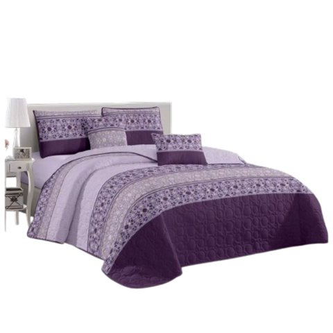 Genérico - Cubrecama Quilt Verano King - Banwol Kfl662