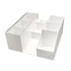 thumbnail image 1 of Organizador De Cosméticos Herramientas De Extensión De Pesta?as Caja De Almacenamiento Acrílico Blanco, 1 of 5