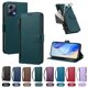 thumbnail image 4 of Funda con Billetera para [Xiaomi Redmi Note 12 5G] con Bolsillo Zipper y Tarjetero Verde pavo real, 4 of 6