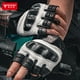 thumbnail image 5 of Guantes De Cuero Medio Dedo Para Motociclismo Motowolf 0334B, 5 of 6