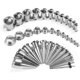 thumbnail image 1 of Kit Dilatadores de Oreja TBOSEN, 36 Piezas, Acero 316L, 1 of 3