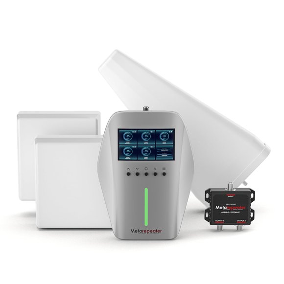 Amplificador de Señal para Celular Metarepeater X1 Pro 5G Cobertura de 930 m²
