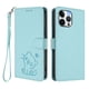 thumbnail image 1 of Funda de Gato tipo Libro para iPhone 13 Pro Max, Verde Claro, 1 of 6
