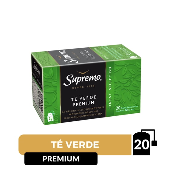 Té Verde Premium Caja, 40 g