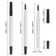 thumbnail image 5 of Recargas DUNBONG Pack de 5 de 0,5 mm Negro – 11,6 cm, 5 of 9