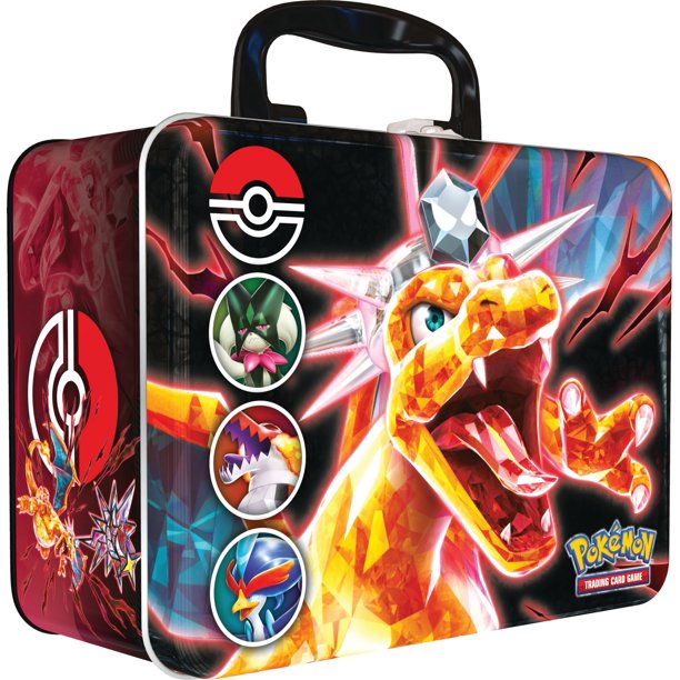 Cofre de coleccionista Pokémon TCG de otoño de 2023 con 3 cartas promocionales floreadas