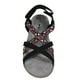 thumbnail image 4 of Sandalias Bajas Outdoor Mujer 6631 Negro, 4 of 5