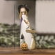 thumbnail image 4 of 1 pc Adorable Little Girl Statue - Perfect for Home Decor, Halloween, and Gifting - Art Carving Work - Suitable for Family, Room, Desktop, and Coffee Shop - Beautiful Little Sister Gift - Decorate You, 4 of 5