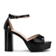 thumbnail image 1 of Sandalia Plataforma Negro Fiesta Yj27 Mujer, 1 of 3