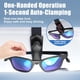 thumbnail image 2 of Veharvim Sunglass Holder for Car, One-Handed Operation, Black, 2 of 3