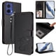 thumbnail image 2 of Funda Billetera con Relieve de Gato para Motorola MOTO G85 5G, Negro, 2 of 6