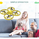 thumbnail image 2 of Drone luciérnaga rc mano color amarillo, 2 of 3