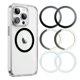 thumbnail image 1 of Anillos Metálicos Magnéticos Universales Aothey para Magsafe Paquete de 6, 1 of 9