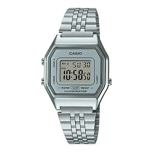 Reloj Digital Plateado Casio La-680Wa-7
