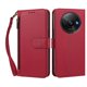 thumbnail image 3 of Funda con Billetera para [Xiaomi Redmi A3 4G] con Bolsillo Zipper y Tarjetero Rojo, 3 of 6