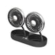 thumbnail image 3 of Ventilador De Refrigeración De Coche Dispositivos Duraderos De Doble Cabezal Ventilador De Coche Para Vehículos RV SUV Negro, 3 of 5
