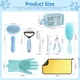 thumbnail image 3 of Kit De Aseo Para Mascotas De 8 Piezas Con Cepillo Autolimpiante Y Cortaúñas, 3 of 9