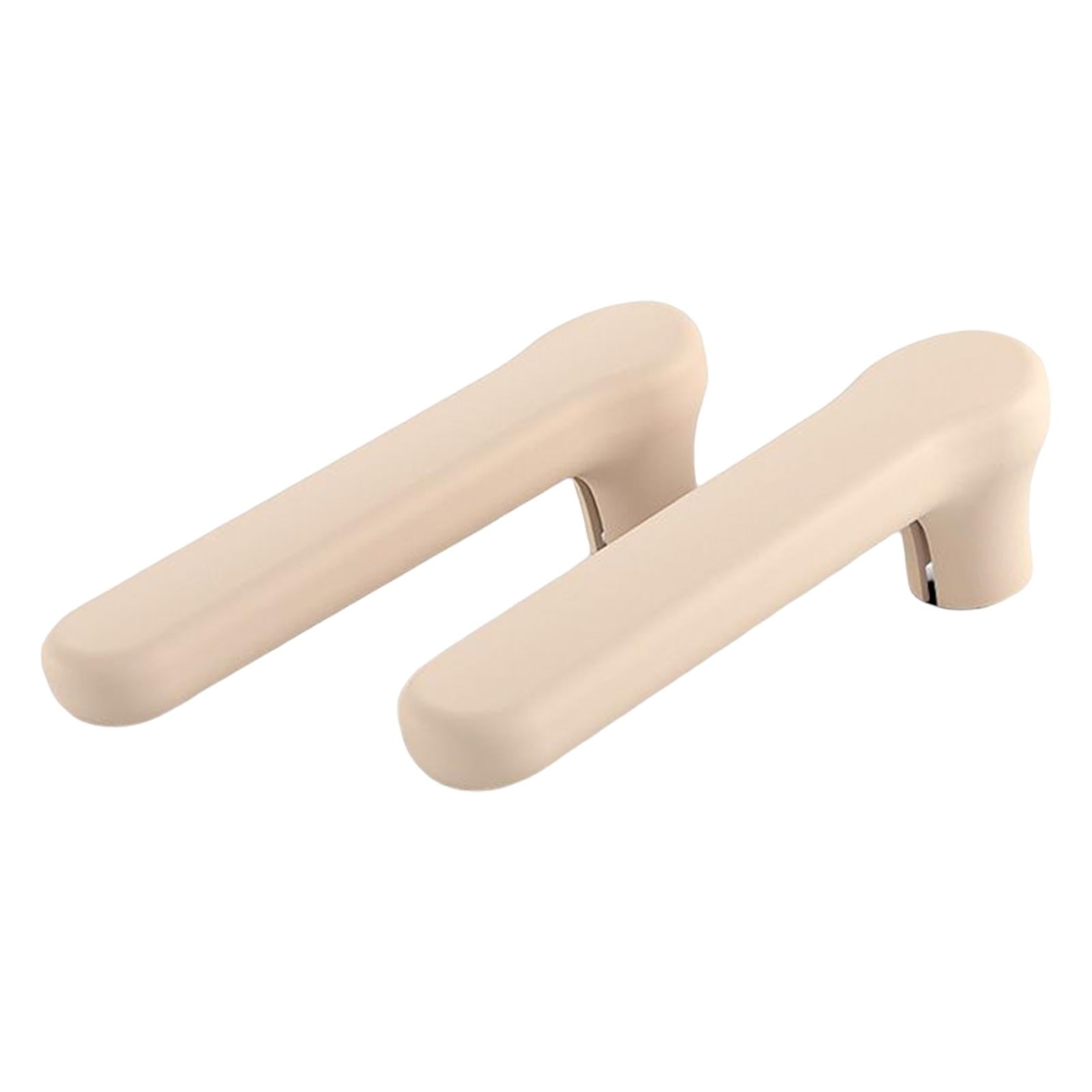 Bothyi - Cubierta Protectora De La Manija De La Puerta Funda De Silicona Cubierta De La Perilla De La Puerta Anticolisión Beige