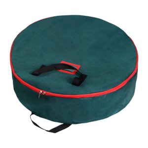 Bothyi - Bolsa De Corona Artificial Estuche De Almacenamiento De Corona Navideña Bolsa De Almacenamiento De Corona De Decoración Del Hogar 74 Cm X 17 Cm