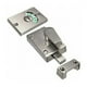 thumbnail image 1 of Cerradura de puerta con indicador de ocupación, cerrojo de seguridad vacío/activado para baño, inodoro y baño público (níquel satinado), 1 of 5