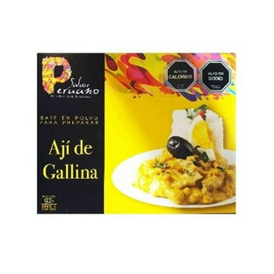 Base Para Ají De Gallina Sobre 92 G Sabor Peruano