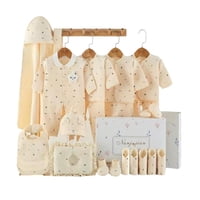 Pack Ajuar Bebé Ropa Algodón 24 Piezas Amarillo Lubabycas