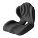 thumbnail image 2 of Cojín de Asiento con Soporte Lumbar de Espuma Viscoelástica Diseño Ergonómico Cubierta Transpirable Acolchado Portátil para Silla de Oficina Y Automó Negro, 2 of 5