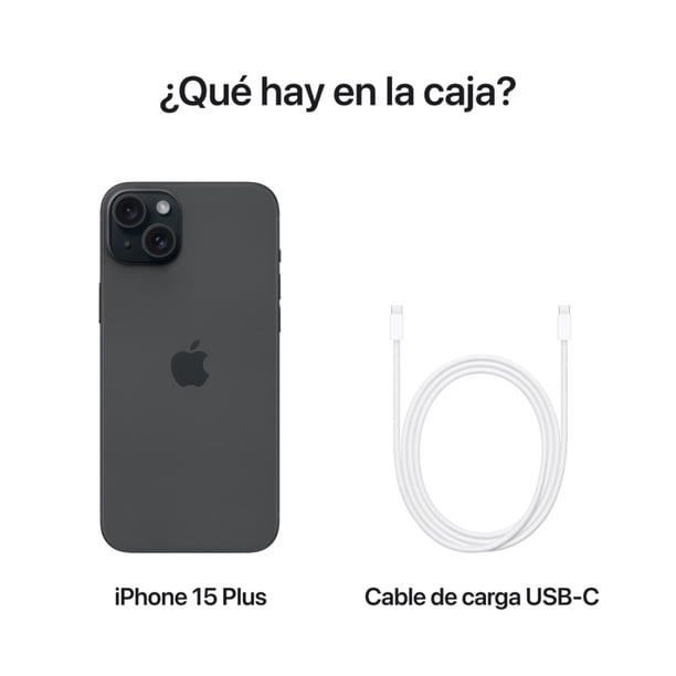 iPhone15Plus 128G Black値下げ iPhone 15 Plus 5G 128GB Negro | Lider