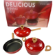 thumbnail image 2 of Juego De Batería Wok Olla Sartén 5 Piezas Roca Volcánica, 2 of 8
