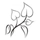 thumbnail image 1 of Decomural Leaf Heart Floral Trees WS-18128, 1 of 2