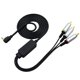 thumbnail image 4 of Cable adaptador de video AV para PSP 2000 3000 RCA compuesto, 4 of 4