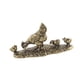 thumbnail image 1 of Estatua De Latón Para Gallina Y Pollito, Figura De Mascota Para Té, Colección De Mesa Auxiliar, Resistente, 1 of 5