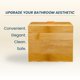 thumbnail image 3 of Caja de bambú con toallas y toallitas desechables para desmaquillar Clean Skin Club, 3 of 9