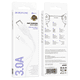 thumbnail image 2 of Cable Carga Rápida Borofone BX111 Blanco USB-A a USB-C 3.0A, 2 of 2
