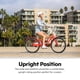 thumbnail image 3 of Asiento de bicicleta Schwinn Comfort con acolchado de espuma suave para adultos, 3 of 7